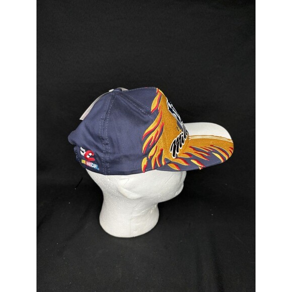 Vintage Rusty Wallace Miller Time SnapBack Chase Authentic Hat NWT #2 Blue - Picture 4 of 7